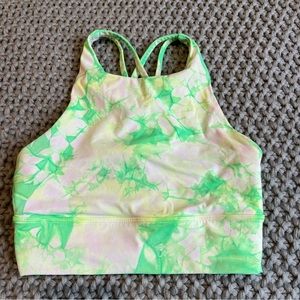 Lululemon high neck energy bra